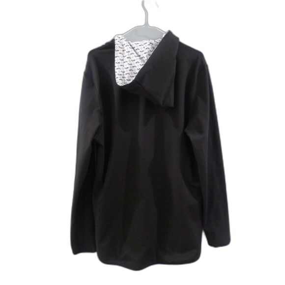 HSTLMADE Full Zip Hooded Jacket - Black/White Logo XL - Picture 2 of 7